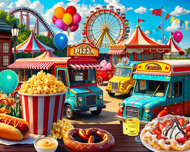 State Fair 500 Piece Jigsaw Puzzle