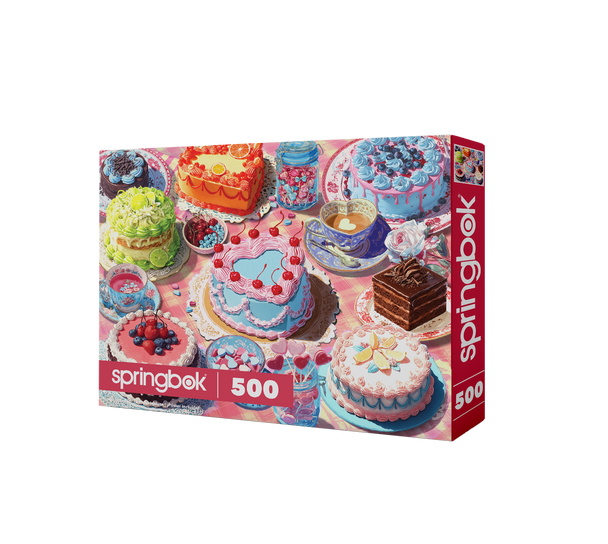 Vintage Cakes 500 Piece Jigsaw Puzzle