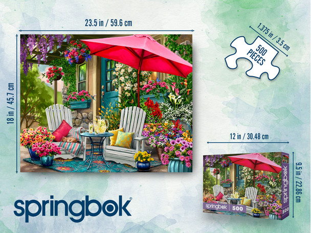 Sweet Summertime 500 Piece Jigsaw Puzzle