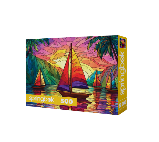 Tropical Sailing 500 Piece Jigsaw Puzzle