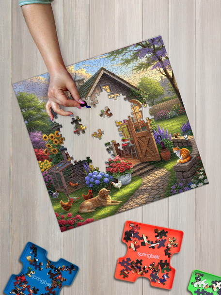 Garden Shed 500 Piece Jigsaw Puzzle
