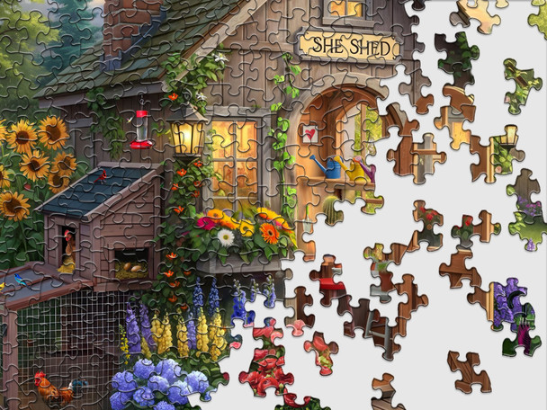 Garden Shed 500 Piece Jigsaw Puzzle