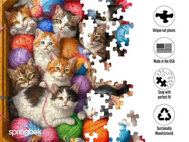 Kittens Galore 1000 Piece Jigsaw Puzzle