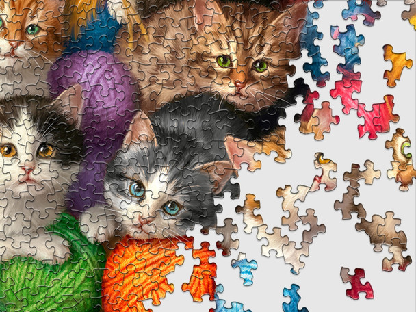 Kittens Galore 1000 Piece Jigsaw Puzzle