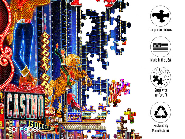 Viva Las Vegas 1000 Piece Jigsaw Puzzle