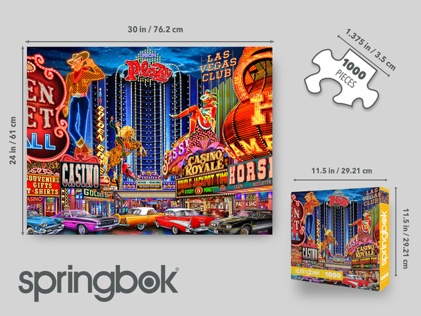 Viva Las Vegas 1000 Piece Jigsaw Puzzle
