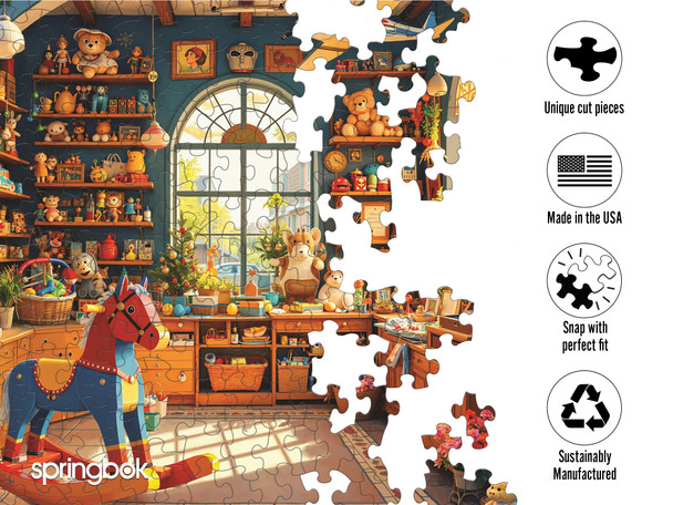 The Toy Shop 1000 Piece Jigsaw Puzzle