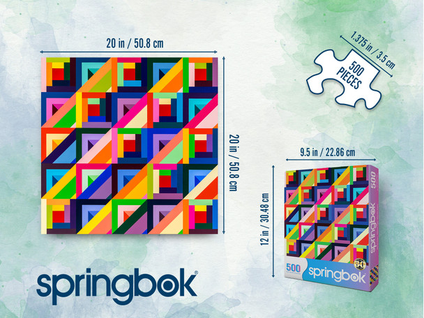 Different Angles 500 Piece Jigsaw Puzzle