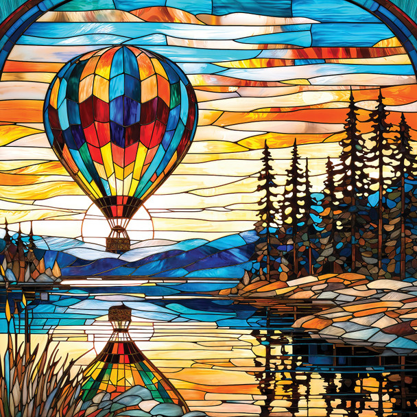 Balloon Reflections 500 Piece Jigsaw Puzzle