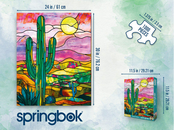 Desert Glow 500 Piece Jigsaw Puzzle