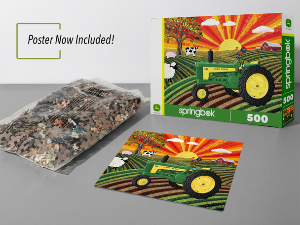 Sunny Pastures 500 Piece Jigsaw Puzzle