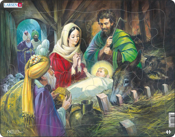 Nativity 33 Piece Children's Educational Jigsaw Puzzle