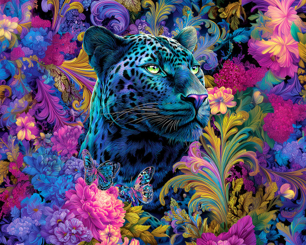 Paisley Panther Bloom 1000 Piece Jigsaw Puzzle