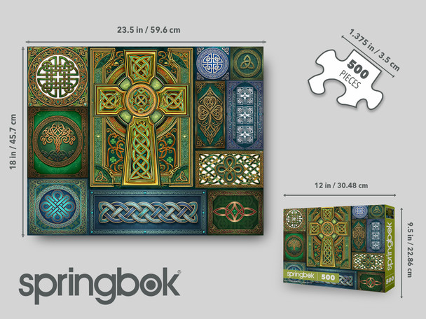 Celtic Knots 500 Piece Jigsaw Puzzle