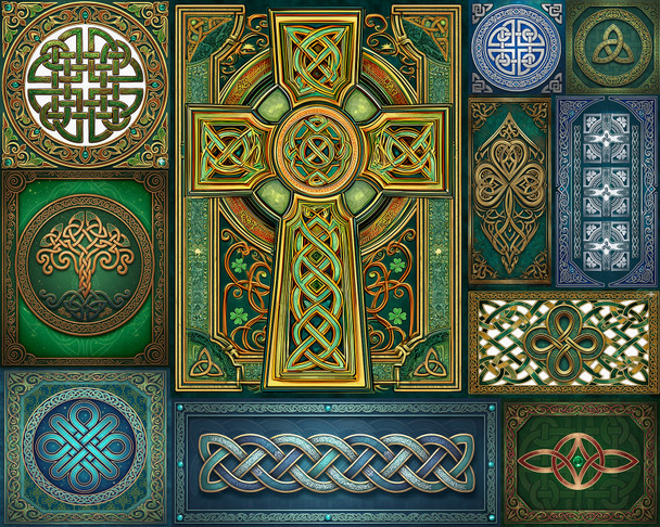 Celtic Knots 500 Piece Jigsaw Puzzle
