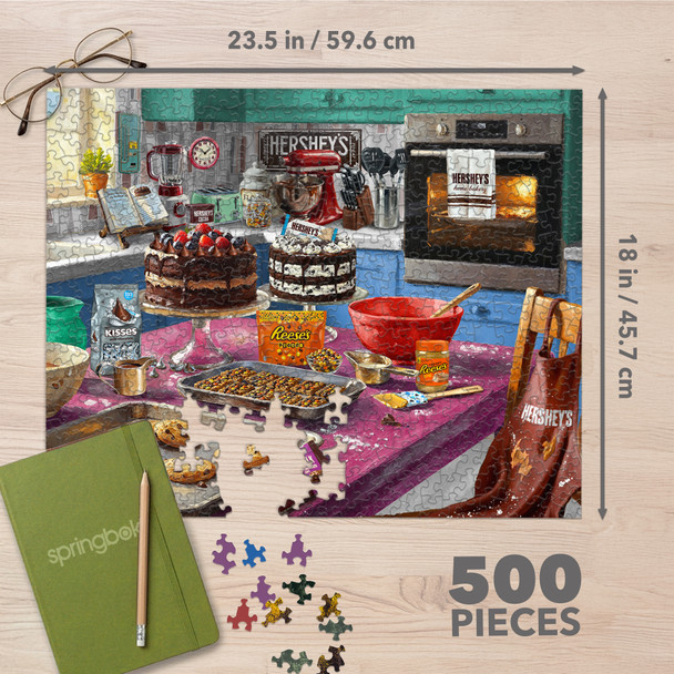 Hershey's Home Kitchen 500 Piece Jigsaw Puzzle