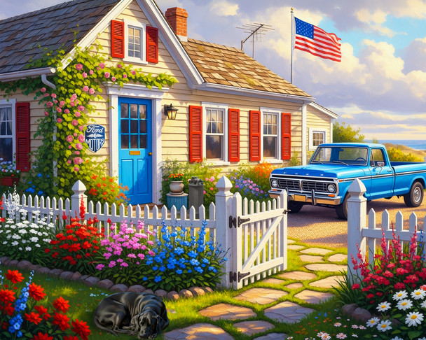 Ford Home in Michigan 500 Piece Jigsaw Puzzle