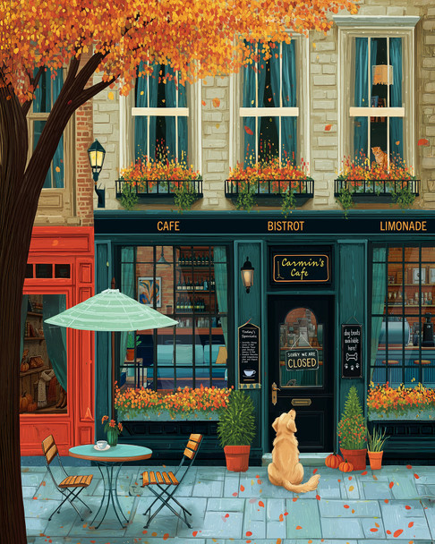 Carmins Café 500 Piece Jigsaw Puzzle