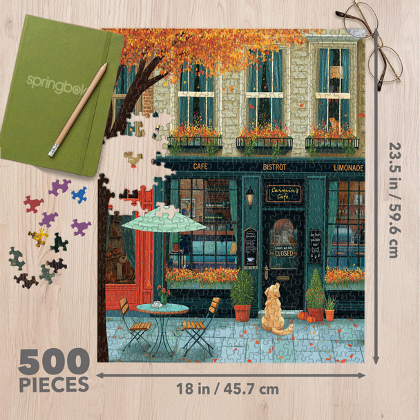 Carmins Café 500 Piece Jigsaw Puzzle
