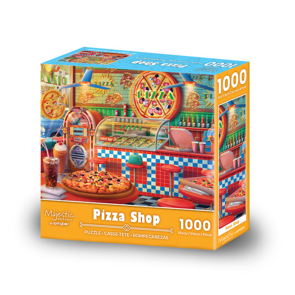 Pizza Shop 1000 Piece Jigsaw Puzzle