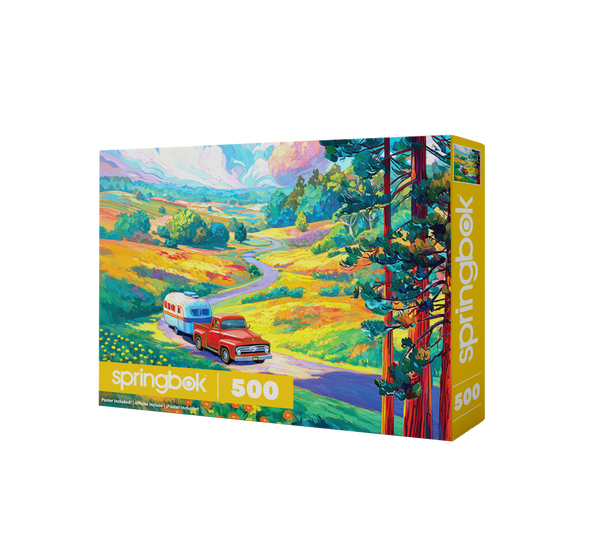 Road Trip 500 Piece Jigsaw Puzzle