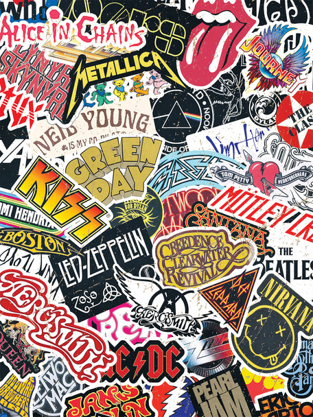 Rock & Roll 1000 Piece Jigsaw Puzzle