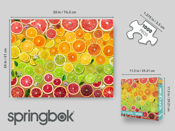 Citrus Rainbow 1000 Piece Jigsaw Puzzle