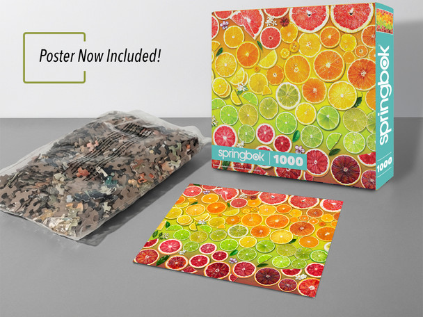 Citrus Rainbow 1000 Piece Jigsaw Puzzle