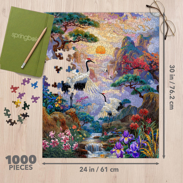 Crane Creek 1000 Piece Jigsaw Puzzle