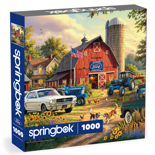 Ford Barnyard 1000 Piece Jigsaw Puzzle