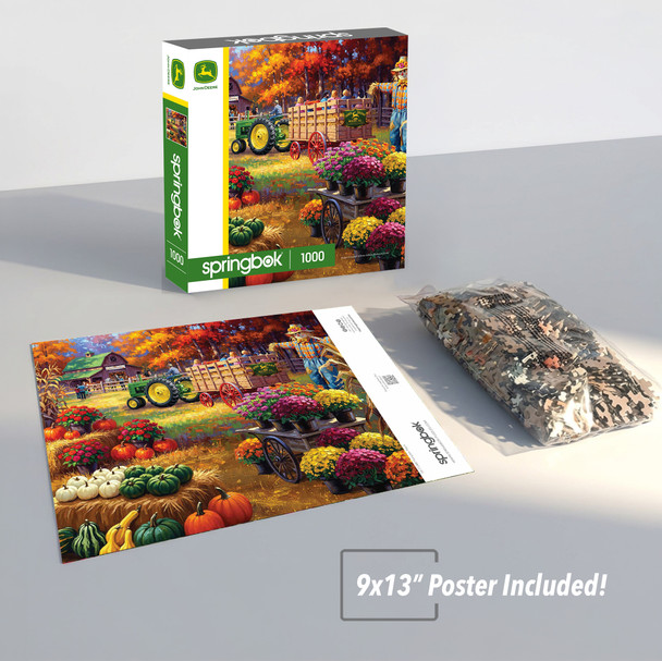 John Deere Pumpkin Patch 1000 Piece Jigsaw Puzzle