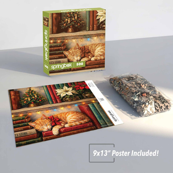 Cozy Christmas Nook 500 Piece Jigsaw Puzzle