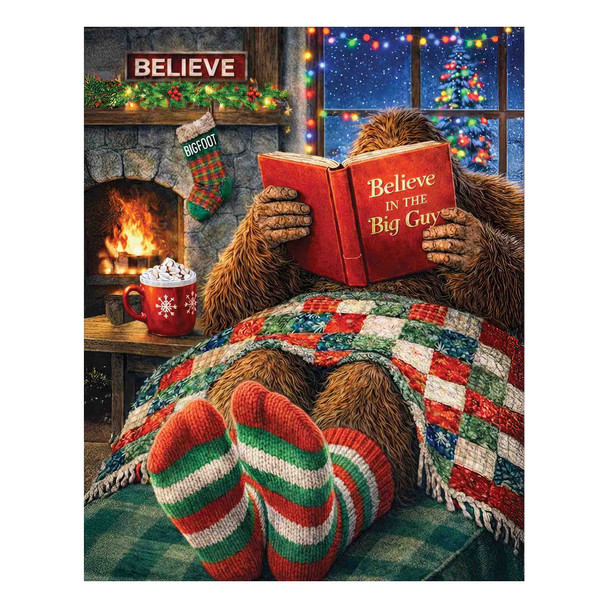 Believing in Bigfoot 500 Piece Jigsaw Puzzle