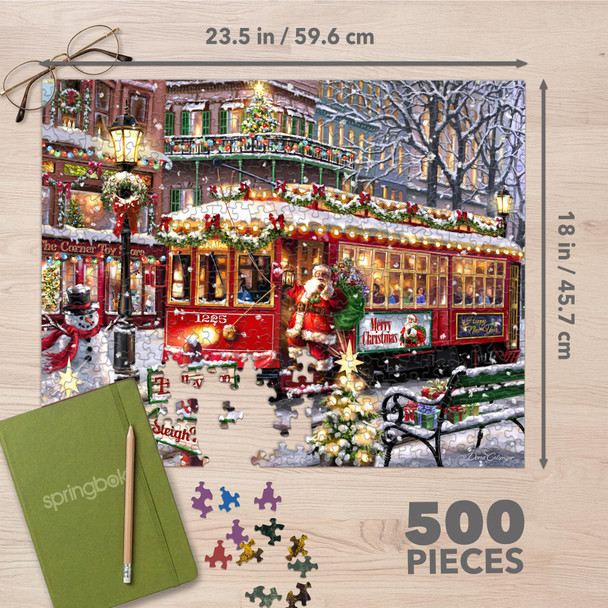 Christmas Trolley 1000 Piece Jigsaw Puzzle