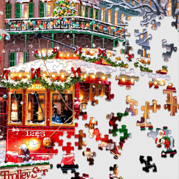 Christmas Trolley 1000 Piece Jigsaw Puzzle