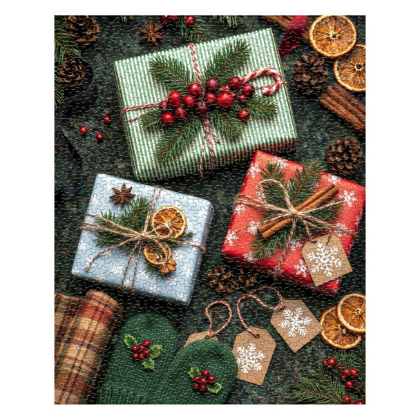 Christmas Wrapping 500 Piece Jigsaw Puzzle