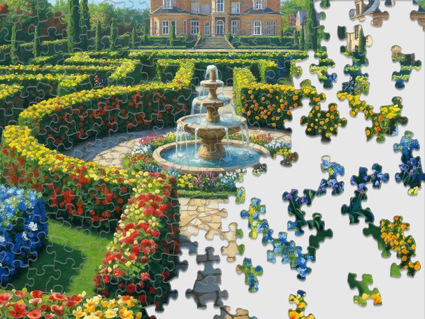 The English Garden 500 Piece Jigsaw Puzzle
