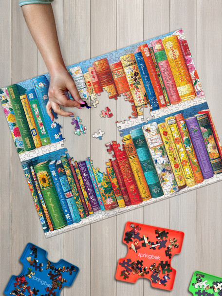 Books in Bloom 500 Piece Jigsaw Puzzle