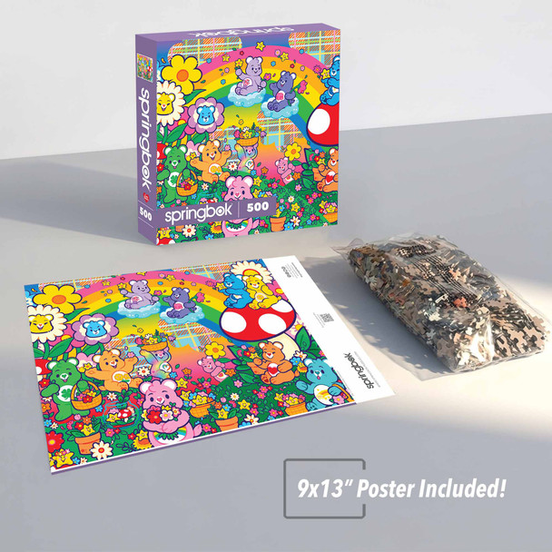 Care Bear Flower Garden 500 Piece Jigsaw Puzzle