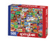 Looney Labels 500 Piece Jigsaw Puzzle