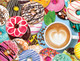 Donuts N' Coffee 500 Piece Jigsaw Puzzle