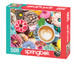 Donuts N' Coffee 500 Piece Jigsaw Puzzle