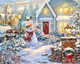 Silent Night Lane 1000 Piece Jigsaw Puzzle