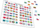 Flags of the World 80 Piece Children's Educational Jigsaw Puzzle