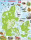 Denmark Map with Animals 66 Piece Children's Educational Jigsaw Puzzle