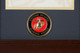 U.S. Marine Corps Medallion 4-Inch by 6-Inch Landscape Picture Frame