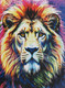 The Brave Colors of Lion 500 Piece Jigsaw Puzzle