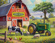 Country Morning 500 Piece Jigsaw Puzzle