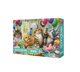 Cat Birthday Party 500 Piece Jigsaw Puzzle