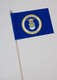 Air Force Stick Flag  - 12" x 18" - Nylon